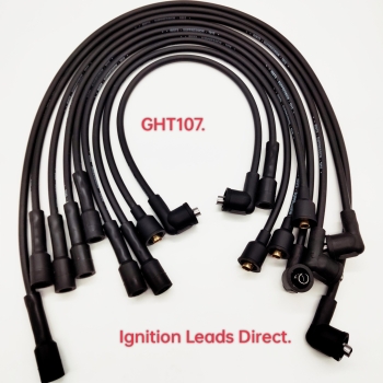 Classic Rover MGB GT V8 1974 > 1976, In 7mm Black Cable Code: GHT107BLK.