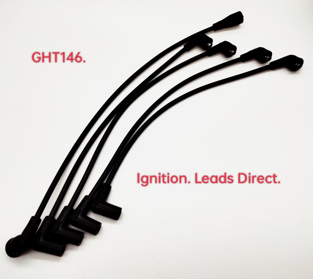 Classic Triumph Dolomite Sprint 1300/1500 , In 7mm Black Cable Code GHT146BLK. Ignition Leads