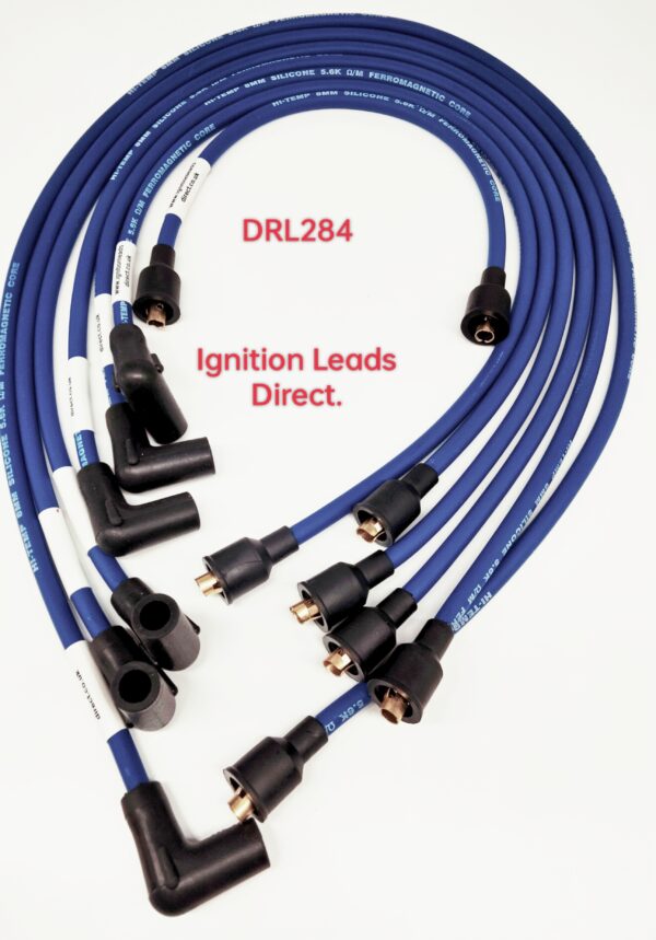 Jaguar XJ6/12, 2.8 6cyl,3.4 6cyl, 4.2 6cyl, Daimler, Sovereign. 1971 > 1986. Performance HT 8mm Ignition Lead Set Colour Dark Blue. Code:DRL284DB.