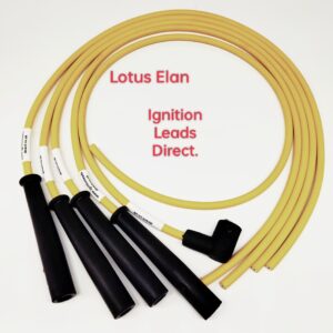 Ford Lotus Twin Cam 8v 1558cc  7mm Dark Blue Silicone Suppressed HT Ignition Lead Set Code: AB1000DB.
