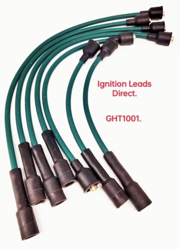 MG MGC 3.0Litre1967 > 1969. Performance HT Ignition 7 Lead Set in Black 7mm Code:GHT1001BLK.