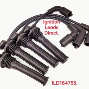 Chevrolet, Aveo, Halos, Spark. 995cc, 1206cc 2009  > 2023. Performance HT Ignition 4 Lead Set in Black 7mm Code:ILD321654BLK.