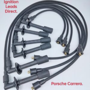 Porche Carrera Targa 911, 2.7 1969 > 1979  Performance HT Ignition lead Set Colour Black Shielded 7mm cable Code: DRL1431..