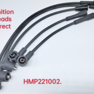 Triumph TR2, TR3,TR4, 1953  > 1965  Performance HT Ignition lead Set Colour Black 7mm cable Code: HMP221002BLK.
