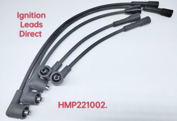 Triumph TR2, TR3,TR4, 1953  > 1965  Performance HT Ignition lead Set Colour Racing Green 7mm cable Code: HMP221002RG.