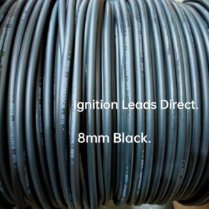 Performance HT x 1 Meter Length of Ignition Lead Black Cable  8mm Code:ILD8Blk.