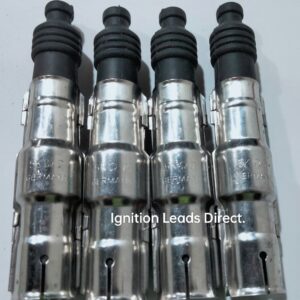 Straight Metal Shielded HT Suppressed Ignition Boots. This Kit contains a set of 4 Boots. Code:518.